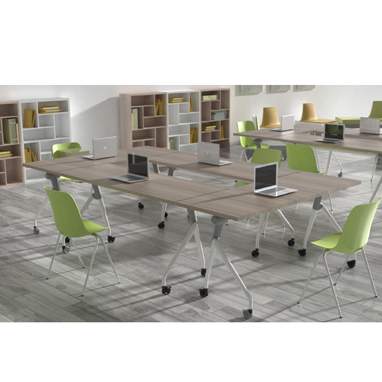 Custom Conference Centerpiece / Team Collaboration Table / Contemporary Boardroom Set